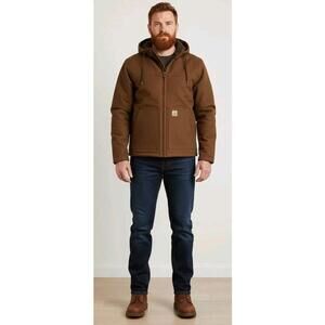 Carhartt Men's 3XL Tall OJ5001-M Super Dux Relaxed Fit Sherpa-Lined Active Jac